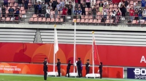 韩国U23足球队长发声：颁奖仪式上国旗未升，若系有意为之，实属不当行为